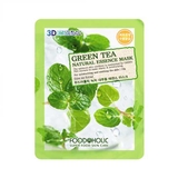 Mặt Nạ 3D Trà Xanh Green Tea Natural Essence Mask Foodaholic (Bịch)