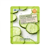 Mặt nạ 3D dưỡng da tinh chất dưa leo FoodAHolic Cucumber 23g (Bịch)