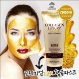 Mặt nạ vàng dưỡng da 3W Clinic Collagen Luxury Gold Peel Off Pack 100g