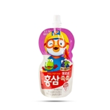Nước hồng sâm Pororo vị nho (hộp 10 gói*100ml)