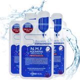 Mặt Nạ Giấy Mediheal Line Friends Xanh dương NMF Aquaring (Hộp)