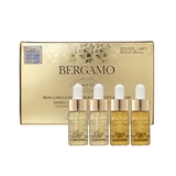 Set 4 Lọ Tinh Chất Dưỡng Trắng Chống Lão Hóa Bergamo Luxury Gold Collagen & Caviar