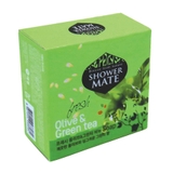Xà Bông tắm Showermate Olieve&Greentea soap (Tinh chất Oliu và trà xanh)