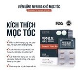 Viên Uống Kích Thích Mọc Tóc Biotin Brewer’s Yeast 10000mg (60 viên)