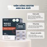 Viên Uống Kích Thích Mọc Tóc Biotin Brewer’s Yeast 10000mg (60 viên)