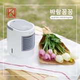 Quạt điều hóa mini hơi nước Mini QuQu màu xanh