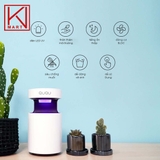ĐÈN BẮT MUỖI THÔNG MINH BẰNG TIA UV QUQU HÀN QUỐC.