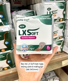 Băng vệ sinh LXSoft ban ngày không cánh 240mm (8 miếng)