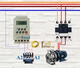 Công tắc hẹn giờ lắp tủ điện, đèn điện, biển quảng cáo, máy bơm nước kawasan TS17C