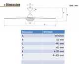 Quạt trần BFC56GS