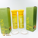 Kem chống nắng Ice sun Nature Republic chính hãng tặng miếng bông dặm