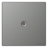 Module ổ cắm TV đơn chuẩn F màu ghi xám Simon S6 585114-61 (đế vuông)