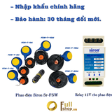 Bộ phao điện bồn nước 12v - Phao điện kín nước và rơ le đổi nguồn 12v cho phao điện chính hãng siron.