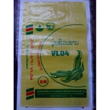 Bao 25kg mầu vàng, tráng PE