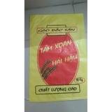 BAO GẠO 10KG, MẦU VÀNG, CÓ TRÁNG PE