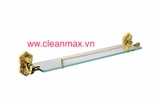 KỆ KÍNH MẠ VÀNG 24K - 10005 CLEANMAX