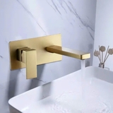 VÒI RỬA TAY ÂM TƯỜNG MẠ VÀNG - VAT0668V