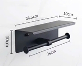 LÔ GIẤY ĐÔI (MÀU ĐEN) CÓ GIÁ ĐỂ ĐIỆN THOẠI - 346D