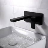 Vòi âm tường hình vuông, màu đen VAT0480