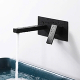 Vòi âm tường hình vuông, màu đen VAT0480