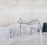 Vòi lavabo 3 lỗ kiểu tân cổ điển CLEANMAX - CA5057D (màu croom)