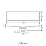 GA THOÁT SÀN HÌNH CHỮ NHẬT - GD6010 CLEANMAX