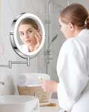 GƯƠNG PHÓNG ĐẠI TREO TƯỜNG (ĐÈN LED) - SLD256 CLEANMAX