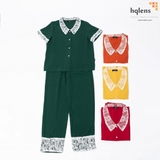B2215 BỘ PHỐI REN TRẮNG CỔ SEN