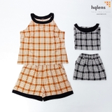 B2223 BỘ NỮ KHUYẾT VAI QUẦN ĐÙI