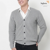 hqlens Áo len cadigan nam trơn N2311