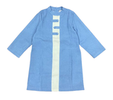 Hqkids Áo dài nhung chéo bé trai phối cúc ngực TG2306