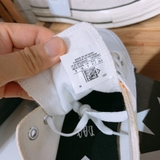 Outlet Converse thấp cổ vải trắng CTVT061