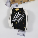 Converse cao cổ vải đen CCVD090