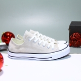 Converse classic thấp cổ da lộn xám CTDX014