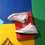 Converse cổ lửng vải hồng CLVH002