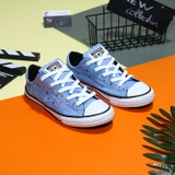 Outlet Converse Madison thấp cổ vải xanh CTVX070