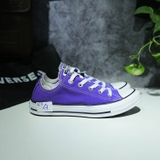 Outlet Converse classic thấp cổ vải tím COUT169