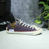 Outlet Converse thấp cổ vải đỏ đô COUT170