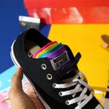 Converse thấp cổ vải đen CTVD048