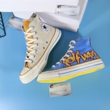 Converse x GOLF WANG cao cổ vải họa tiết CCVH104