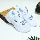 Fila thấp cổ vải trắng FTVT001