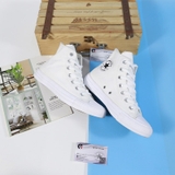 Converse classic cao cổ vải trắng CCVT082