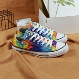 Converse Tie dye thấp cổ vải họa tiết CTVH100