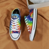 Converse Tie dye thấp cổ vải họa tiết CTVH100