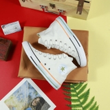 Converse Twisted Summer cao cổ vải trắng CCVT053