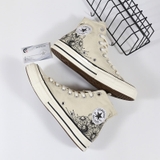 Converse cao cổ vải họa tiết CCVH103