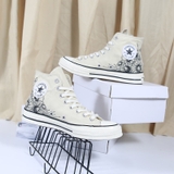 Converse cao cổ vải họa tiết CCVH103