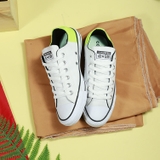 Outlet Converse thấp cổ vải trắng CTVT091