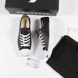 Converse Jack Purcell 164224C thấp cổ da đen ( ship -store) CTDD053