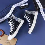 Converse Love Fearlessly cao cổ vải họa tiết CCVH076